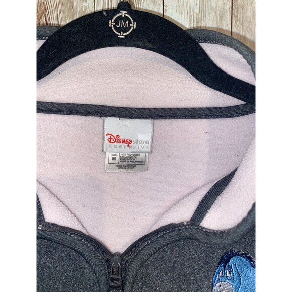 Disney Eeyore Women' s Grey Fleece Pullover Sweater Sweatshirt Size Medium - Picture 6 of 9
